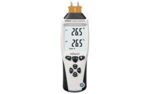 Velleman DEM106 Digitales Thermometer Temperaturbereich: -200°C bis 1370°C