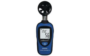 366561 - Mediatech Velleman DEM400 Hand-Windmesser m/s, ft/min, mph, km/h und Knoten, °C, °F kaufen Schweiz | Mediatech.ch