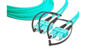 368024 - Mediatech Lightwin LWL Duplex Patchkabel Multimode 50/125µm, SC-SC, 20.0m OM3