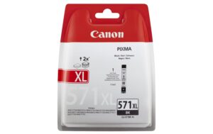 Tinte Canon CLI-571BK XL black, 11ml PIXMA MG5450/MG6350/iP7250