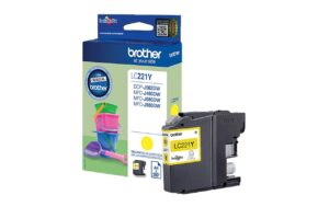 Tinte Brother LC-221Y, yellow 300 Seiten kaufen Schweiz | Mediatech.ch