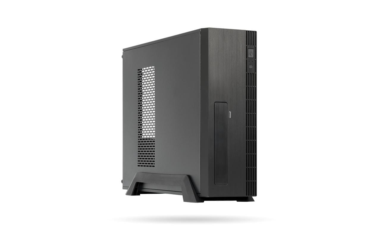370920 - Mediatech Chieftec UE-02B, Mini Tower, black 1x 5.25 ext., 2x 2.5 int., SFX-250VS kaufen Schweiz | Mediatech.ch