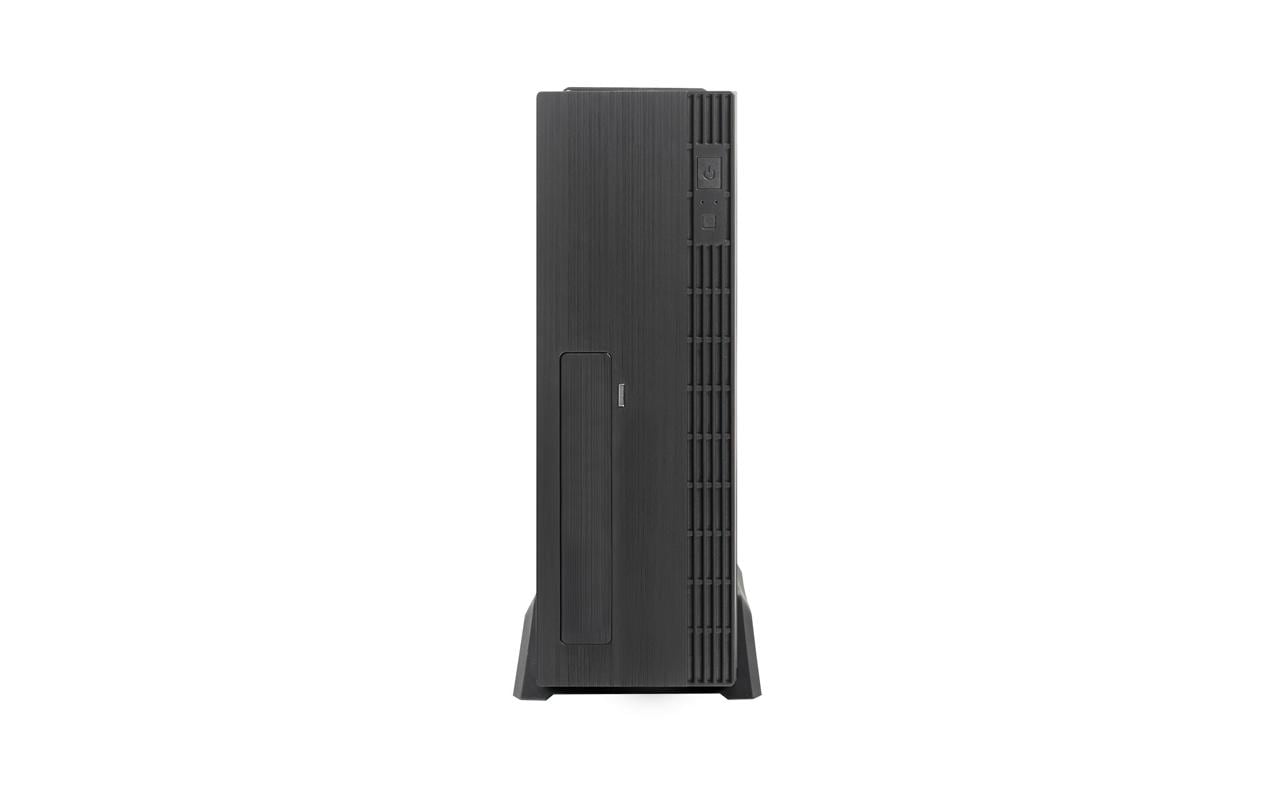 370920_1 - Mediatech Chieftec UE-02B, Mini Tower, black 1x 5.25 ext., 2x 2.5 int., SFX-250VS