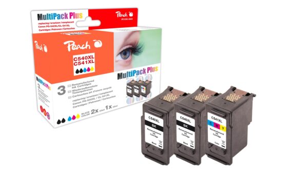 Peach Druckk. Canon PG-540XL/CL-541 MPack+ 2X black + color, 23 + 22ml kaufen Schweiz | Mediatech.ch