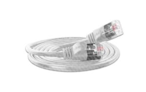 374993 - Mediatech Slim Wirewin Pachkabel: U/FTP, 7.5m, weiss Cat.6, AWG36, 100% Kupfer, geschirmt, 4mm