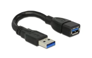 377390 - Mediatech USB3.0-Kabel Shapecable A-A: 0.15m Starres Verlängerungskabel,beliebig formbar