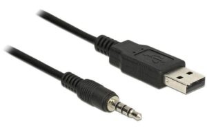 Delock 1.8m USB-Seriel TTL Kabel, Klinke 4P Chipsatz: FTDI 232RL, 3.3Volt. 3.5mm Klinke kaufen Schweiz | Mediatech.ch