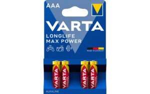 37845 - Mediatech VARTA Longlife Max Power AAA, 1.5V, 4Stk vergl. Typ LR03, MICRO, AM4, KA3, AAA