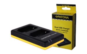 PATONA Dual Ladegerät LP-E10 zu LP-E10
