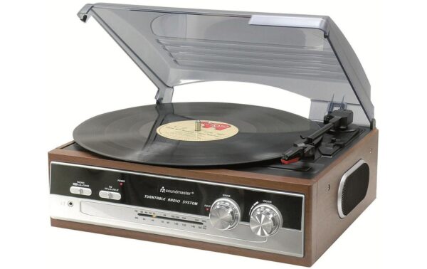 Soundmaster PL186H, Plattenspieler Nostalgie Plattenspieler mit Radio kaufen Schweiz | Mediatech.ch