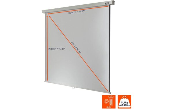 Celexon, Rollo Professional, Leinwand, 1:1 manuell, 300x300cm