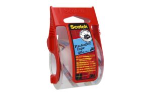 3M Scotch Verpackungsband Extra stark 20 m x 48 mm, auf praktischem Handabroller