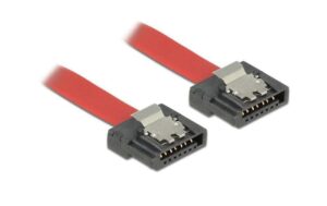Delock SATA-3 Kabel 30 cm, Metall Clip 6 Gbps, extrem flexibel, rot kaufen Schweiz | Mediatech.ch