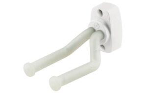 K&M 16280 Gitarren-Wandhalter weiss 