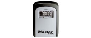 Masterlock Schlüsselsafe 5401EURD zur Wandbefestigung, stabiles Metallgehäuse