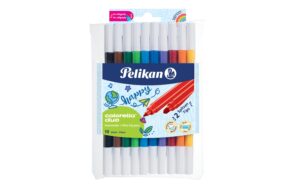 Pelikan Fasermaler Colorella duo C407 10 Stifte mit 2 verschiedenen Strichbreiten