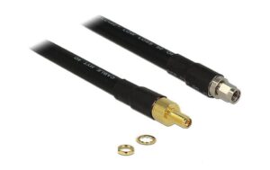 Delock RP-SMA Buchse zu RP-SMA-ST 4 Meter Verlängerungskabel 2.4/5Ghz, ultra low loss kaufen Schweiz | Mediatech.ch