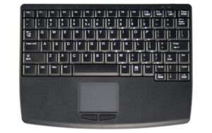 412496 - Mediatech Active Key Tastatur wle AK-4450G m.Touchpad USB 2.4GHz, schwarz,