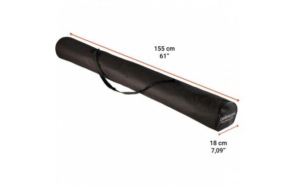 Celexon Softcase 133cm für Stativ Leinwand schwarz, Material: Nylon