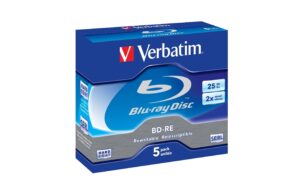 Verbatim BD-RE 2x Single Lay. rewrite, 25GB Blu Ray Scratchguard plus, Jewel Case kaufen Schweiz | Mediatech.ch