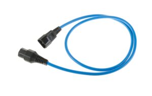 IECLock Netzkabel 1.0m blau IECLock C13 - C14, 3x1.0mm2, H05VV-F