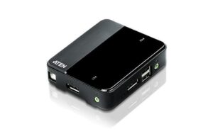Aten CS782DP: DP KVM Switch, 2 Port bis 3840x2160, USB, Klinke