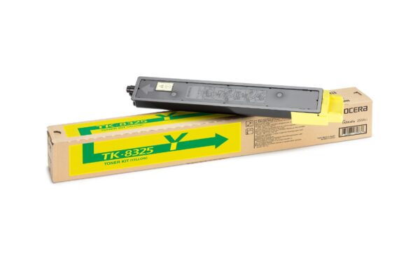 421992 - Mediatech Toner Kyocera TK-8325Y, TASKalfa 2551ci gelb, 12'000 Seiten bei 5% Deckung
