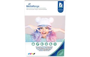 Mediarange Fotopapier hochglänzend A4, 100 Blatt, 220 g