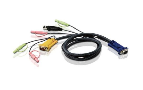 Aten 2L-5305U: USB-KVM-Kabel 5M PC-Anschlussstecker: HDB und USB, Audio kaufen Schweiz | Mediatech.ch