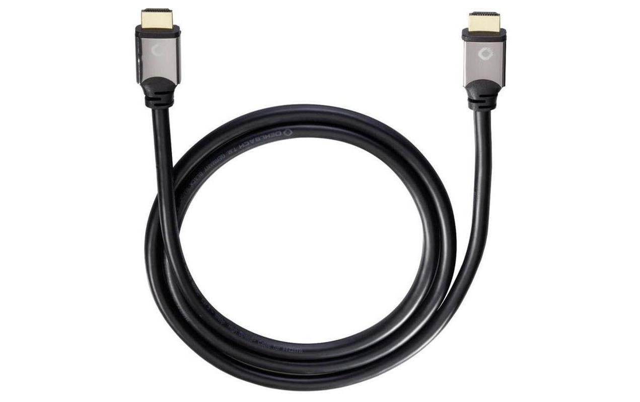 Oehlbach HDMI Kabel, Black Magic 7.5 High Speed mit Ethernet, vergoldet kaufen Schweiz | Mediatech.ch