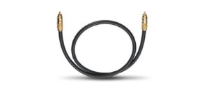 Oehlbach Subwoofer Kabel NF 214 Sub 4.0m Cinch männlich/ Cinch männlich, schwarz
