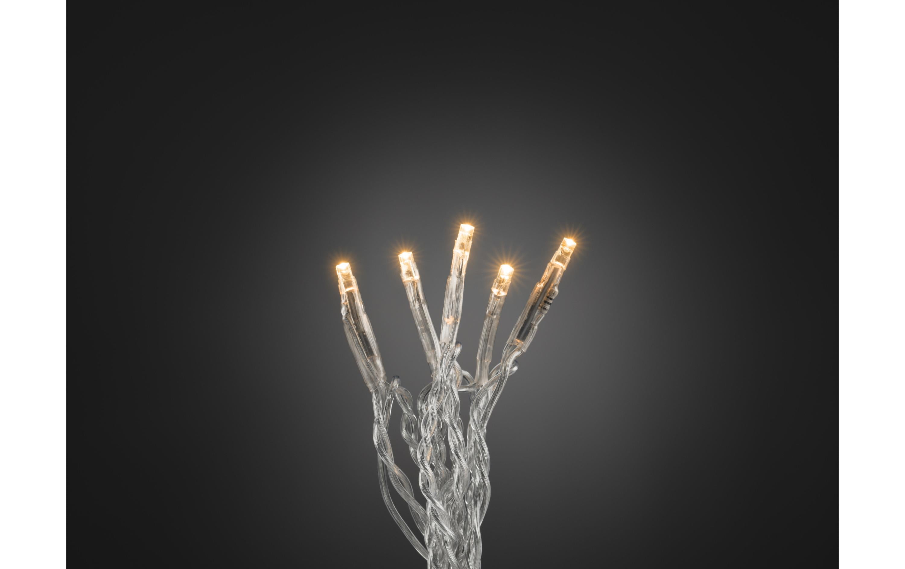 Konstsmide LK Micro LED, 50 LED, Indoor Bernsteinfarben, Kabel transparent kaufen Schweiz | Mediatech.ch