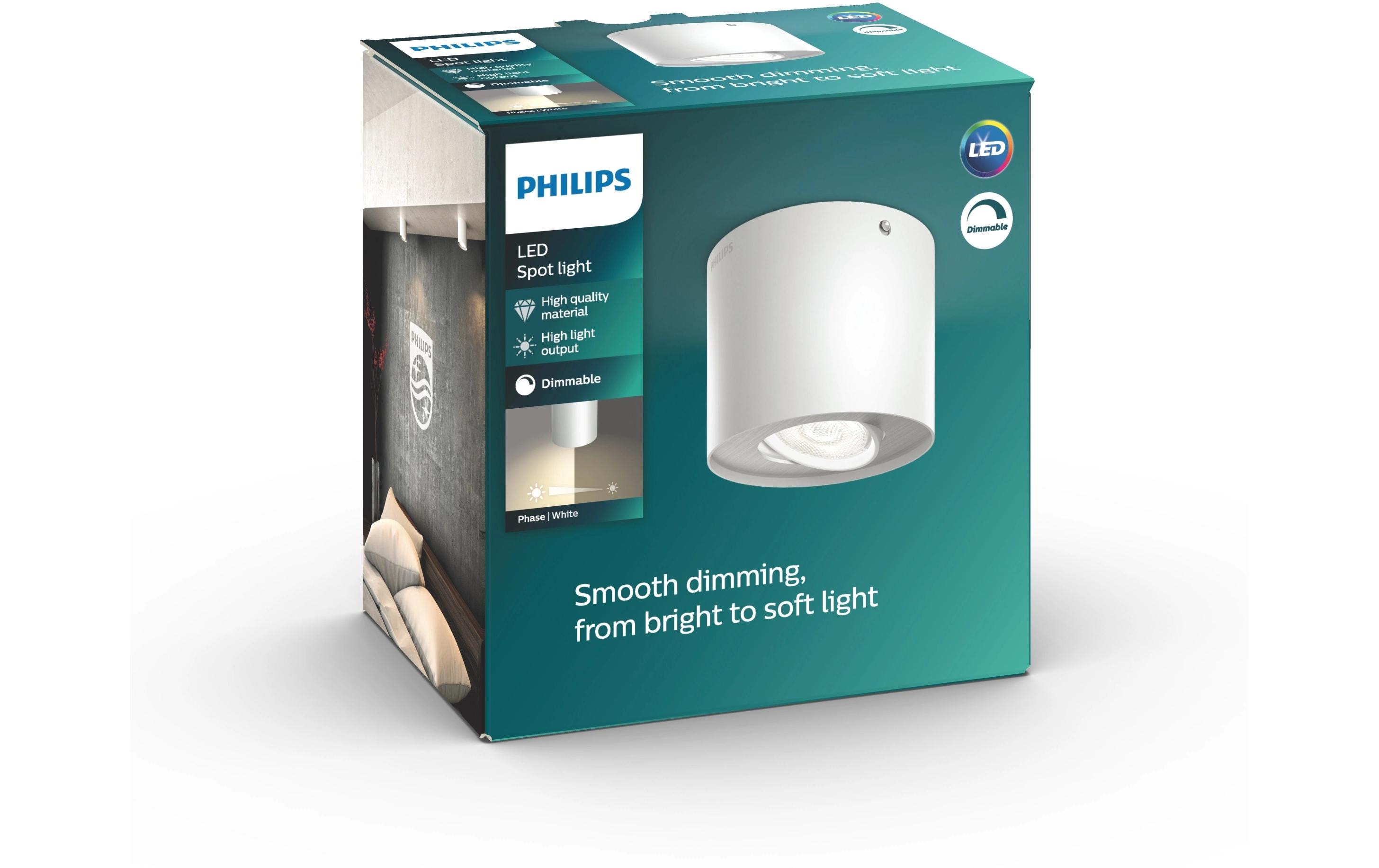 429646_1 - Mediatech Philips MyLiving Deckenspot 53300/31/16 Aluminium, LED 1x 4.5W, 2700K, 20000h, IP20