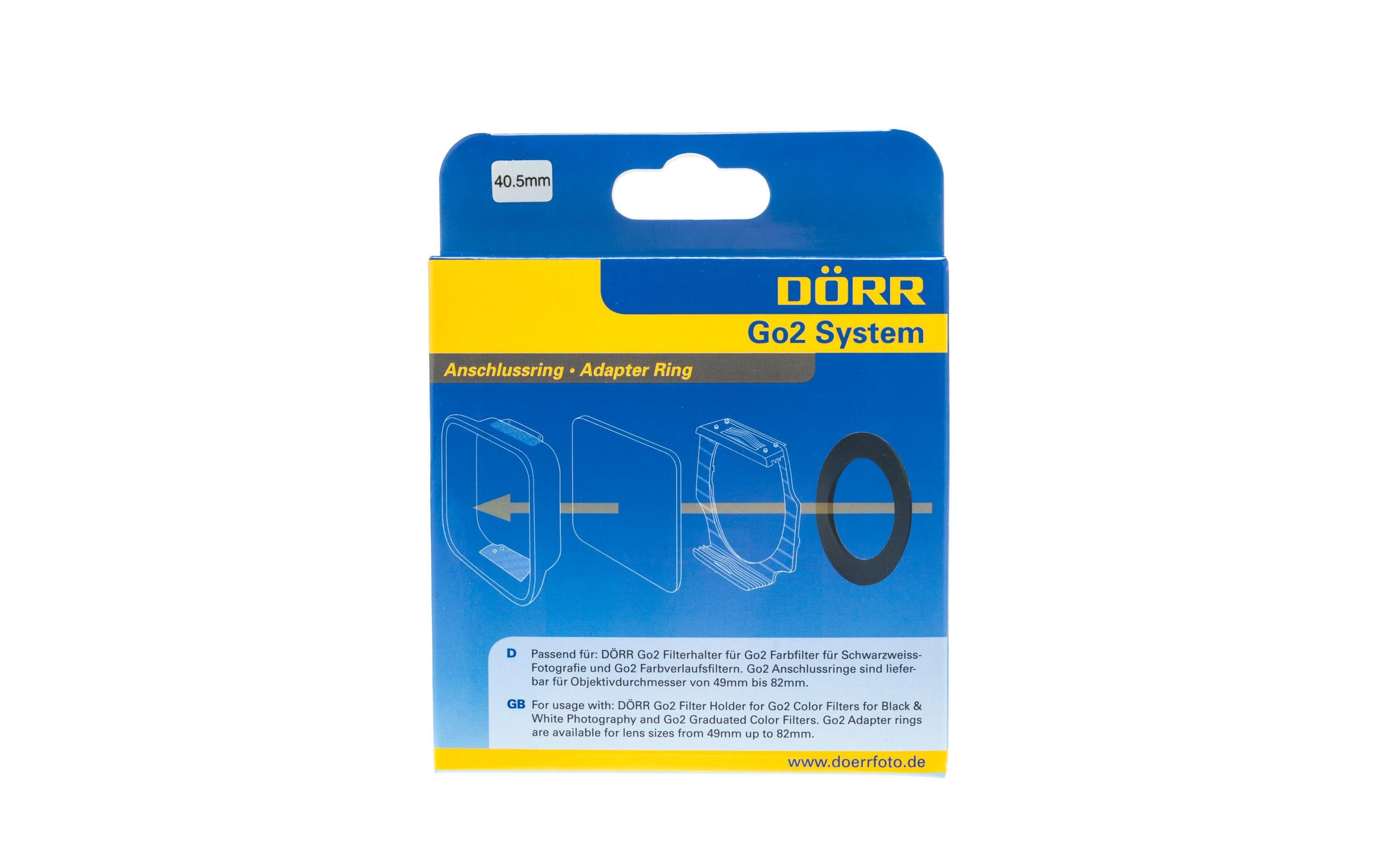 Dörr Anschlussring Go Filtersystem 40.5mm Metall kaufen Schweiz | Mediatech.ch