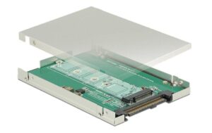 Delock M.2 zu U.2 Gehäuse 2.5 9.5mm Betrieb von M.2 NVME SSD an U.2 Anschluss kaufen Schweiz | Mediatech.ch