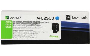 Toner Lexmark 74C2SC0 cyan, 7'000Seiten Lexmark CS720x, CS725, CX725x