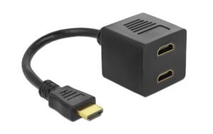Delock Monitorsplitter HDMI zu 2x HDMI ca: 20cm, passiv kaufen Schweiz | Mediatech.ch