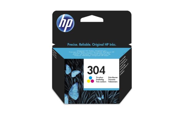 434714 - Mediatech HP Tinte Nr. 304 - Dreifarbig CMY (N9K05AE) 2ml, Seitenkapazität ~ 100 Seiten