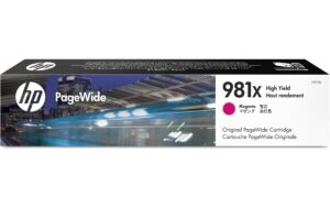 HP Tinte Nr. 981X - Magenta (L0R10A) Seitenkapazität ~ 10'000 Seiten