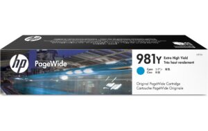 HP Tinte Nr. 981Y - Cyan (L0R13A) Seitenkapazität ~ 16'000 Seiten