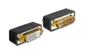 Delock Adapter DVI-I Port Schutz DVI-I Buchse auf DVI-I Stecker kaufen Schweiz | Mediatech.ch