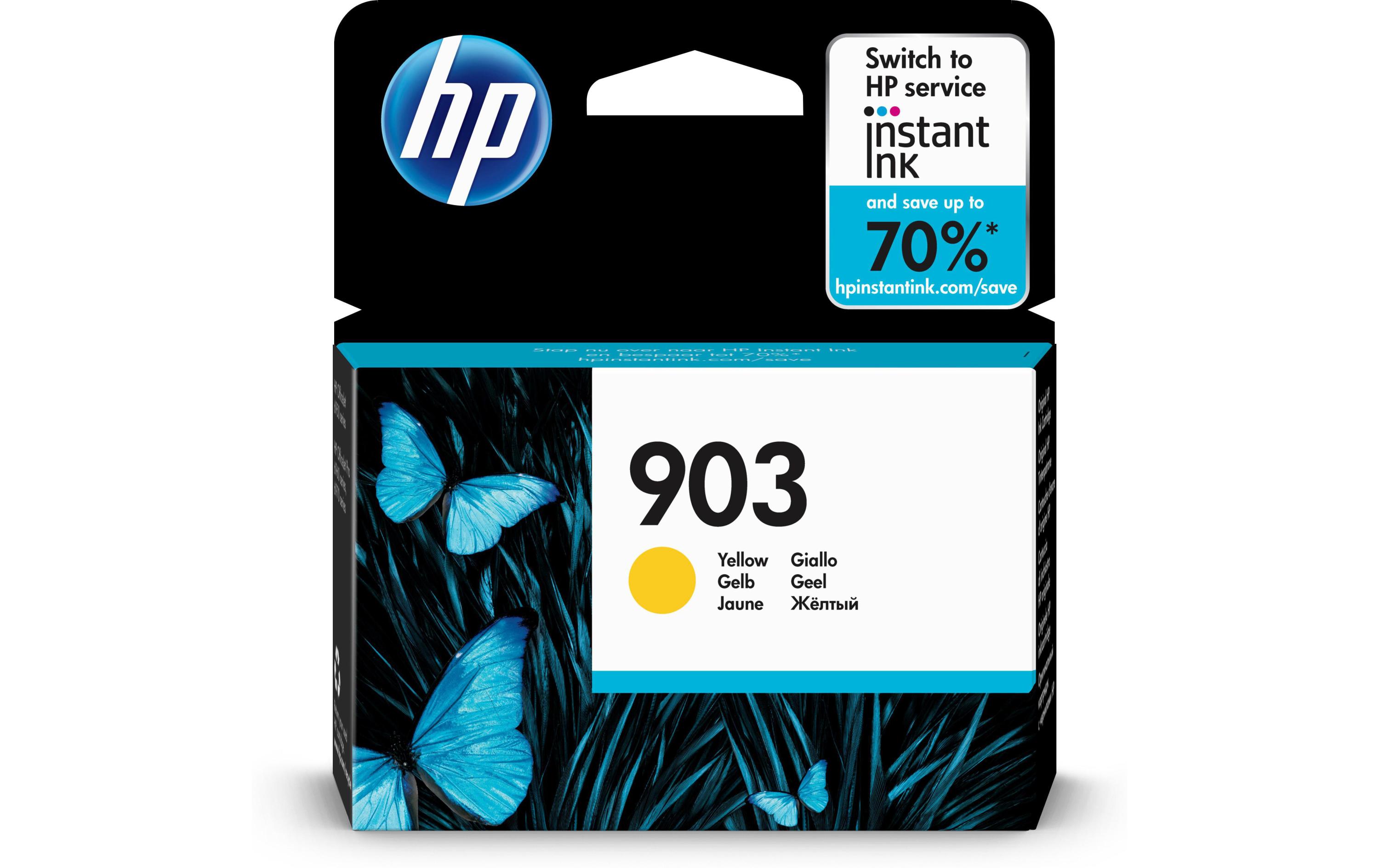 HP Tinte Nr. 903 - Yellow (T6L95AE) Seitenkapazität ~ 315 Seiten