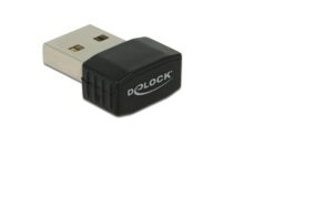 Delock WLAN-AC Nano USB Adapter Extrem kompakt, 150&433Mbps, Dualband
