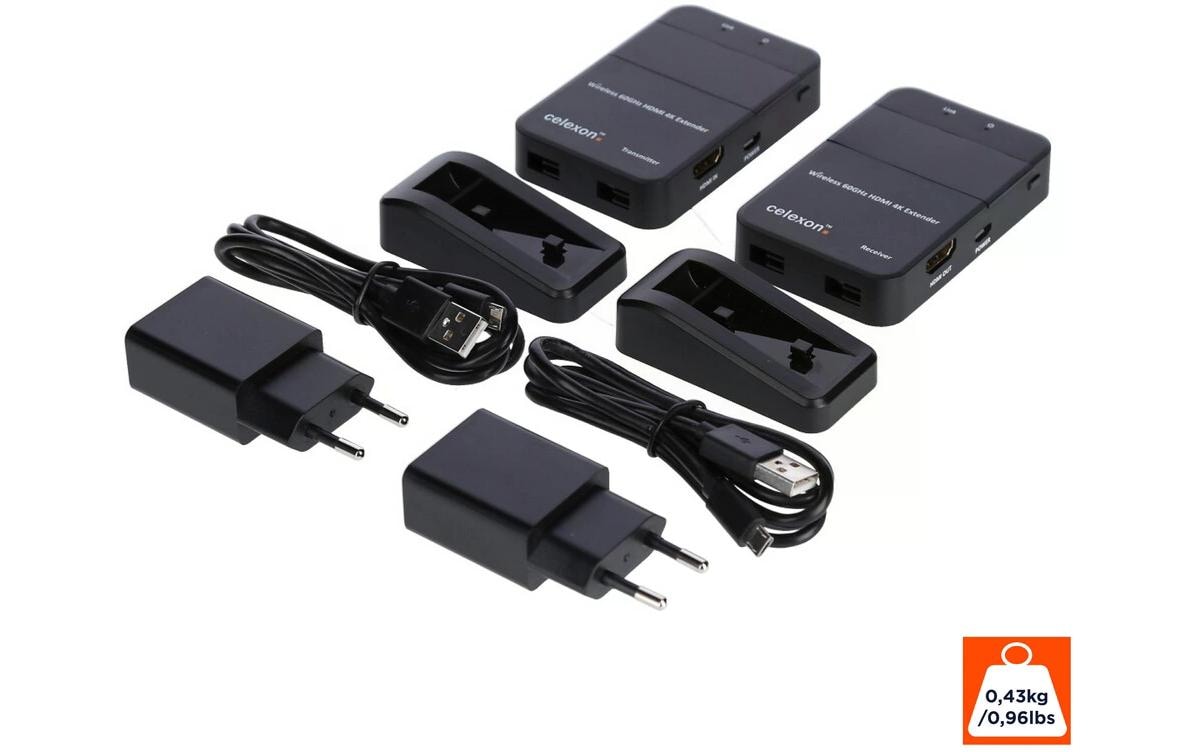 457328_4 - Mediatech celexon Expert Wireless HDMI Extender Transmitter & Receiver im 60GHz Bereich