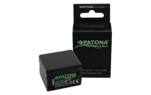PATONA Premium Akku VBT380, 3800 mAh /3.6V für Panasonic Camcorder