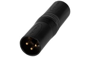 Neutrik NA3MM-B Audio Adapter