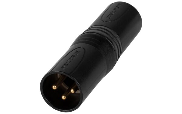 Neutrik NA3MM-B Audio Adapter
