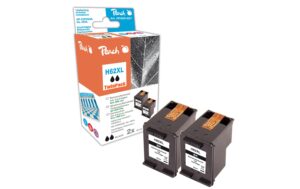 464961 - Mediatech Peach Tinte HP C2P05AE 62XL black Twinpack 2x18ml 690 Seiten kaufen Schweiz | Mediatech.ch