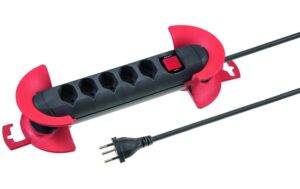 STEFFEN STEBA STRONG Steckerleiste 5xT13 Steckdosen längs, schwarz, 8m Kabel kaufen Schweiz | Mediatech.ch