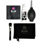 B+W Pflege Set 5-teilig Tuch, Pinsel, Blasebalg, Spray u. Beutel